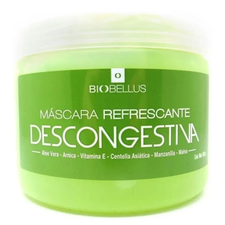 BioBellus Máscara Refrescante y Descongestiva con Aloe Vera x 250 g