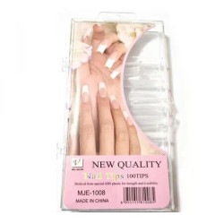 Tips Coffin Ballerina Cristal 100 Unidades 