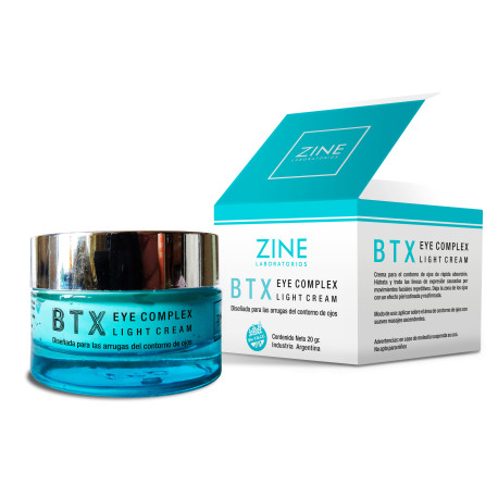 Zine BTX Eye Complex Light Cream - Crema Ligera para Contorno de Ojos Efecto Botox x 30 ml