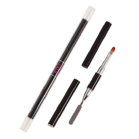 Idraet Kiki Pro Nails set pincel liner premium construccion doble punta