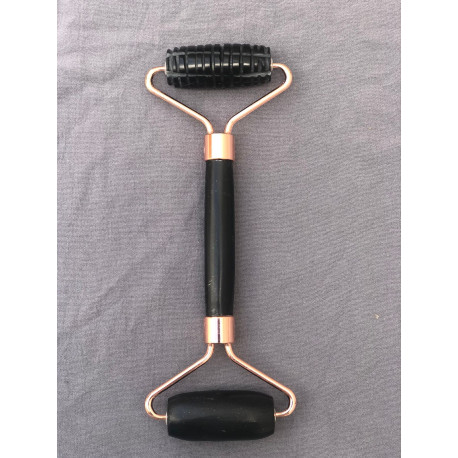 Roller Doble Dentado Negro