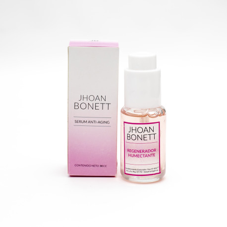Jhoan Bonett Serum Regenerador Humectante con agua de rosas 40cc