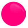 Idraet Kiki Pro Nails UV-LED SYSTEM - UV163 RADICAL PINK x 11 ml
