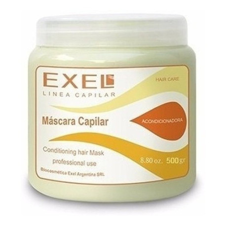 BioCosmética Exel Máscara Capilar Acondicionadora Colageno x 500gr