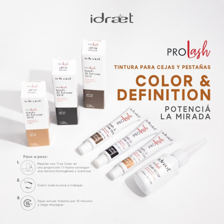 Idraet Pro MakeUp ProLash Lash & Brow Tint Tinte para Pestañas LBT04 Cocoa