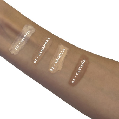 Mila Marzi Maquillaje Líquido (Frasco) x 30cc. Almendra