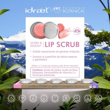 IDRAET Lips escrub Jojoba & Rosehip 