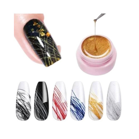Spider Gel Negro x 5 ml