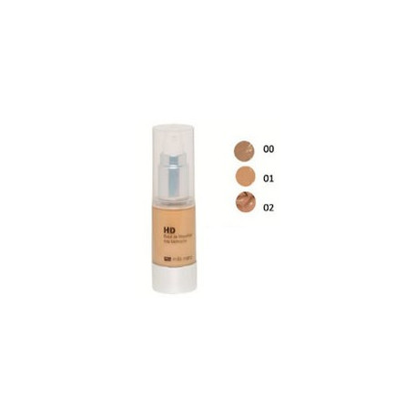 Mila Marzi Base de Maquillaje Alta Definición HD (Botella con dosificador) x 20cc. Dorado