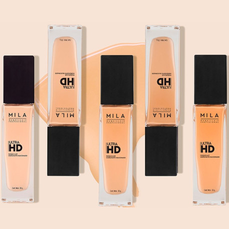 Mila Marzi PRO Maquillaje Hidratante Siliconado - Beige Claro x 30 gr