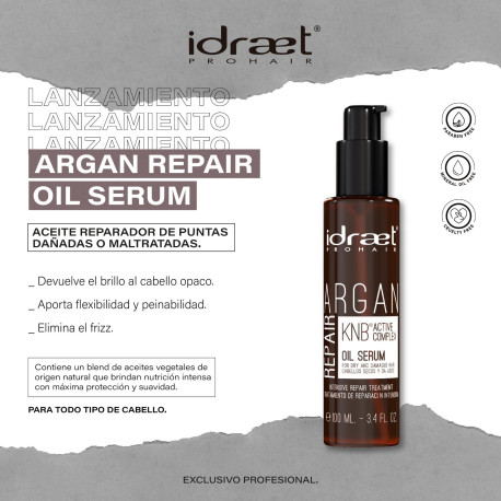 Idraet Pro Hair Argan Repair Oil Serum 100ML