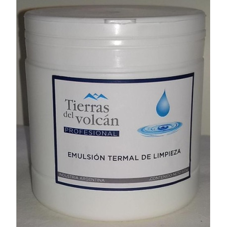 Tierras del Volcán Emulsión Termal de Limpieza x 500 g Tierras del Volcán Emulsión Termal de Limpieza x 500 g