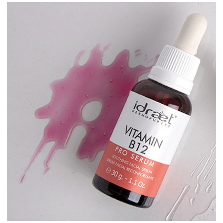 Idraet Dermopurity Vitamin B12 Serum Anti-Rojeces 30g 