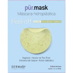 Dermassy Máscara hidroplástica Peel Off Tree Tea Oil x 30 grs vencen 07/24