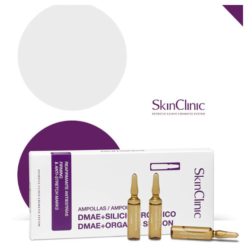 Dermassy SkinClinic Ampollas de DMAE 1 + Silicio Orgánico 0,5 5 ml x
