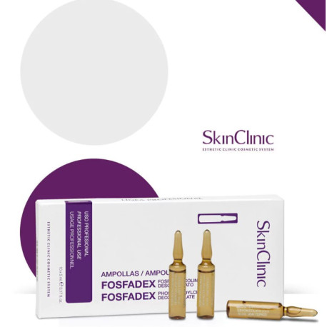 Dermassy SkinClinic Ampollas de Fosfadex 2,5 % + Desoxicolato 2,5% 5ml x 10 unidades