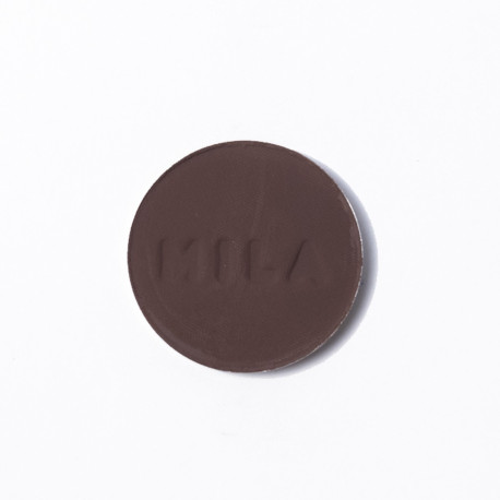 Mila Marzi Sombra Compacta Pro Tratante -Apto HD  (Repuesto de 33 mm.) x 4grs. Chocolate Mate