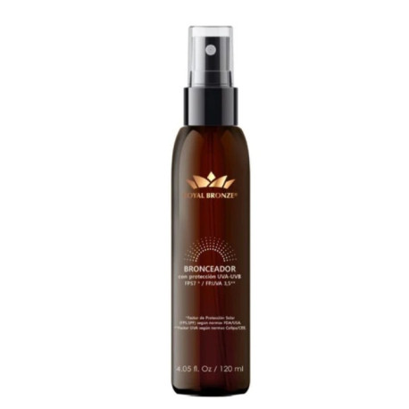 BioCosmética Exel Royal Bronze Aceite Bronceador FPS 7  con aceite de zanahoriax 120ml