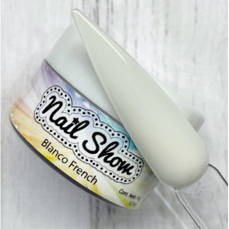 Nail Show Polimero Blanco French  14 gr
