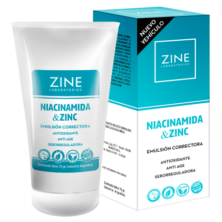 ZIne Niacinamida y Zinc Emulsión Correctora 70 g