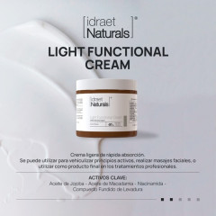 Idraet Naturals Crema Funcional Ligera 250gr