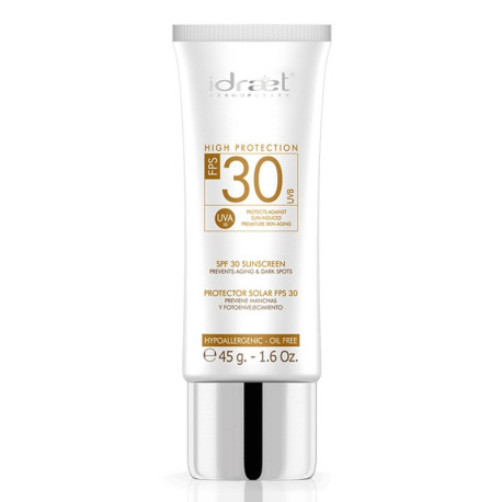 Idraet Dermopurity SPF 30 - Protección Solar Hidratante -Beige Tinted  45 ml