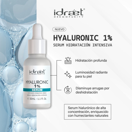 Idraet Dermopurity HYALURONIC 1% SERUM - Serum Hidratación Intensiva 30gr
