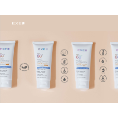 BioCosmética Exel Fotoprotector Solar Fluido FPS 60. UVA + UVB + LUZ AZUL - Toque Seco - Blanco x 150 ml