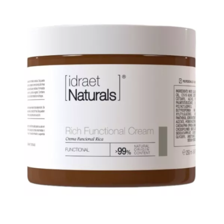 Idraet Naturals Crema Funcional Rica 250gr Vto. 9/26