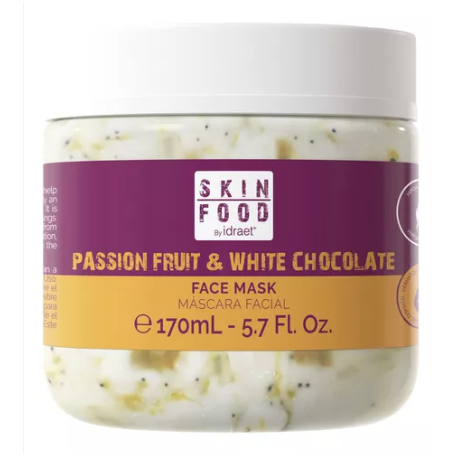 Idraet Skin Food Passion Fruit & White  Chocolate  Máscara Facial 170g