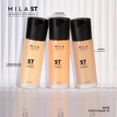 Mila Maquillaje Siliconado Blur Efecto Photoshop-Caramel 42 gr
