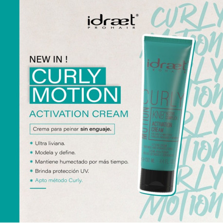 Idraet Pro Hair CURLY MOTION - Activation Cream x 130 ml