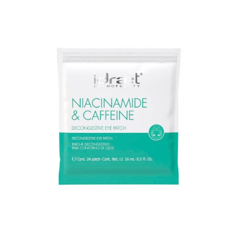 Idraet Dermopurity Parche NIACINAMIDE & CAFFEINE - Anti-Puffyness Eye Patch 24gr