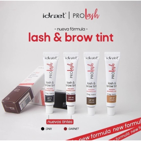 Idraet Pro MakeUp ProLash Las & Brow Tint Tinte para Pestañas y cejas  Tono LBT11 Onix