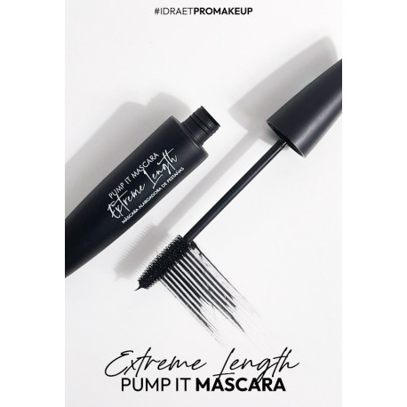 Idraet Pro Makeup Pump It Máscara Extreme Lenght  LM10