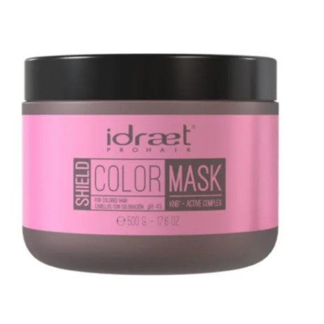 Idraet Pro Hair COLOR SHIELD MASK -  Mascara brillo y color Intenso pH 4,5 x 500 ml