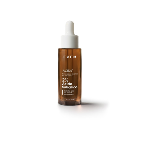 BioCosmética Exel  Acids Renovación Cutánea Avanzada  2% Ácido Salicílico 30 ml