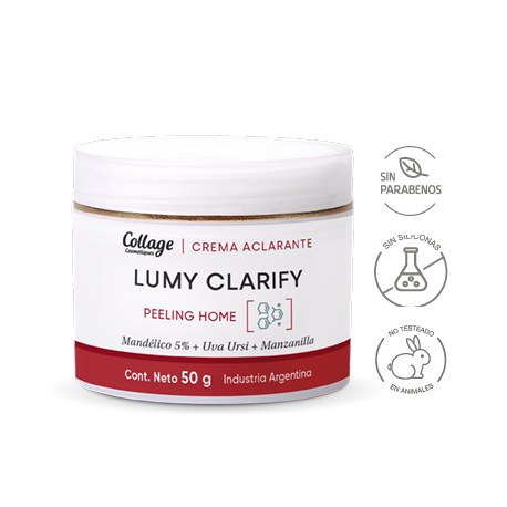 Collage Crema Aclarante Lumy Clarify Peeling Home  50g