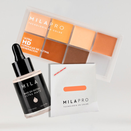 Mila Marzi Kit de Bases Alta Cobertura Ultra HD