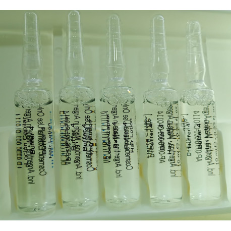 Promo  Exel Loción Capilar Buffer 4  en  ampollas de 10 ml x 5 ampollas