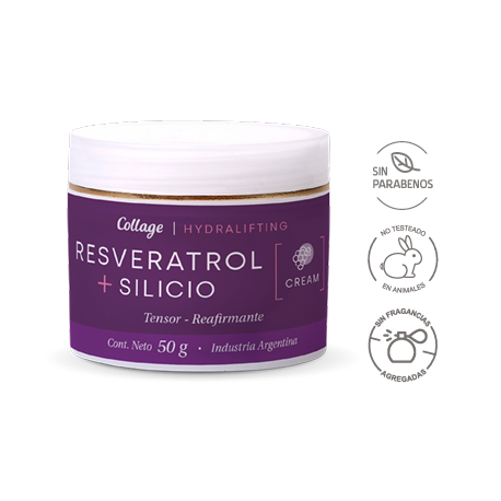 Collage Cream Hydralifting Resveratrol + Silicio 50 Grs.