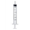 Jeringas Estériles sin aguja 3 ml/cc x 5 unidades