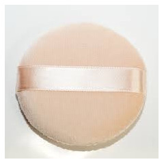 Borla de maquillaje redonda