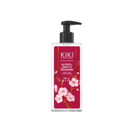 Idraet Kiki Bath & Body Orchid & Cherry Blossom - Body Cream - 185g