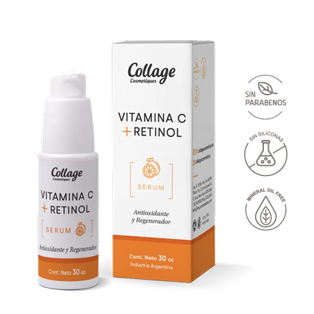 Collage Serum Vitamina C y Retinol  30 cc