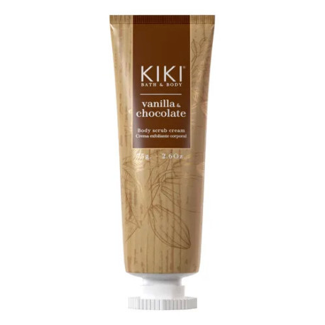 Idraet Kiki Bath & Body Vainilla & Chocolate Scrub Cream - 75ml