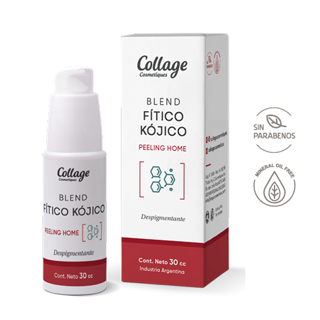 Collage Serum Blend Acido Kójico & Fítico 30cc Peeling Home