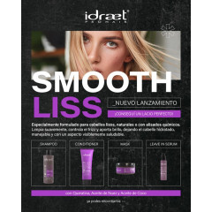 Idraet Pro Hair SMOOTH LISS CONDITIONER  Acondicionador Disciplinante 240 ml