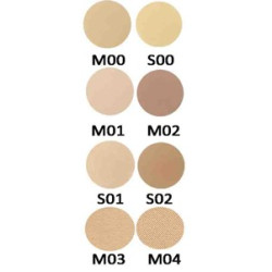Mila Marzi PRO Maquillaje Compacto Polvo Pro (Rep. de 59mm) x 10grs. Modelador mate  Claro