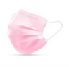 Barbijo Descartable Rosa de Friselina con Elástico 1 unidad